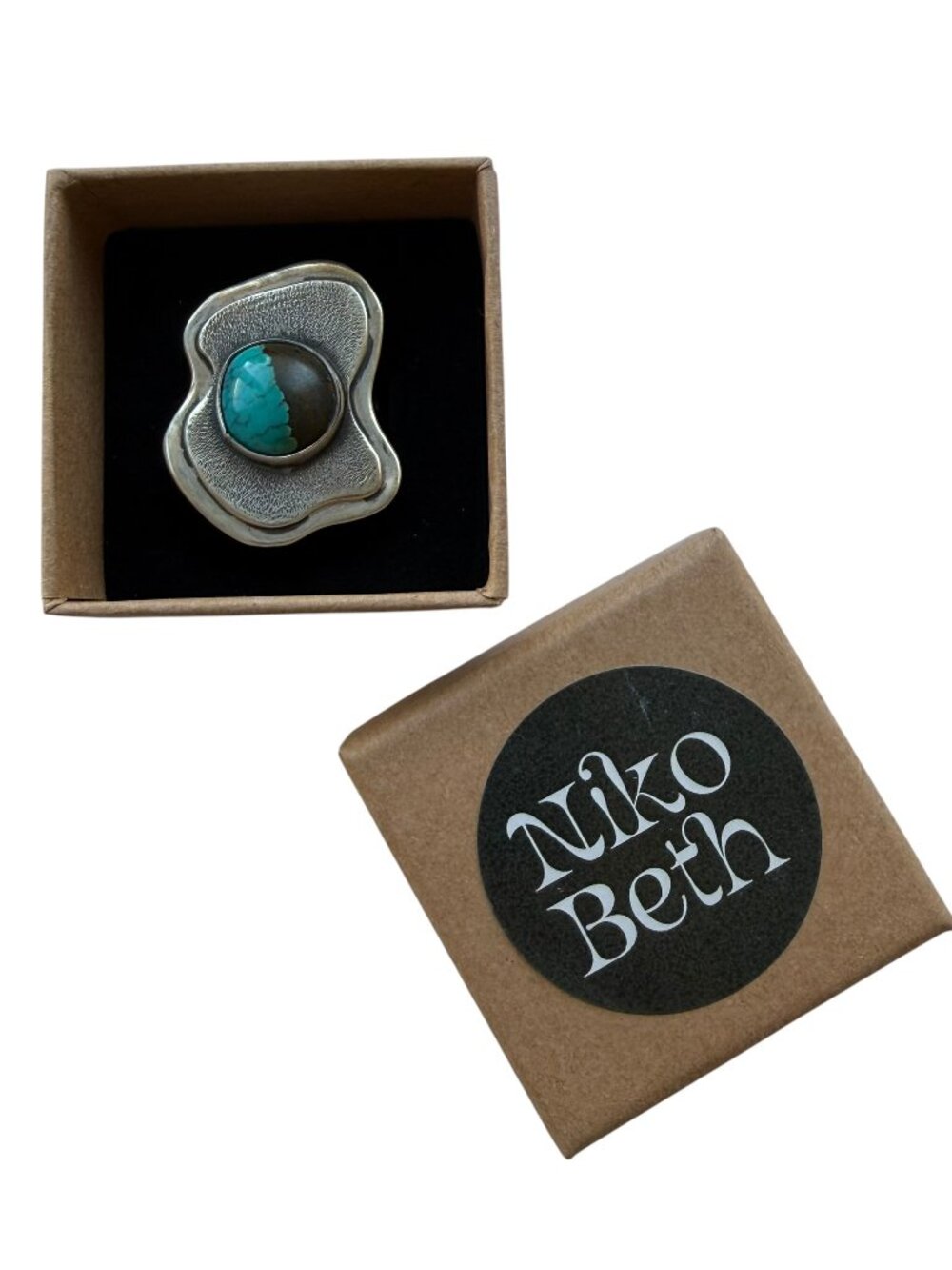Niko Beth Jewelry Blue Moon Turquoise Abstract Ring